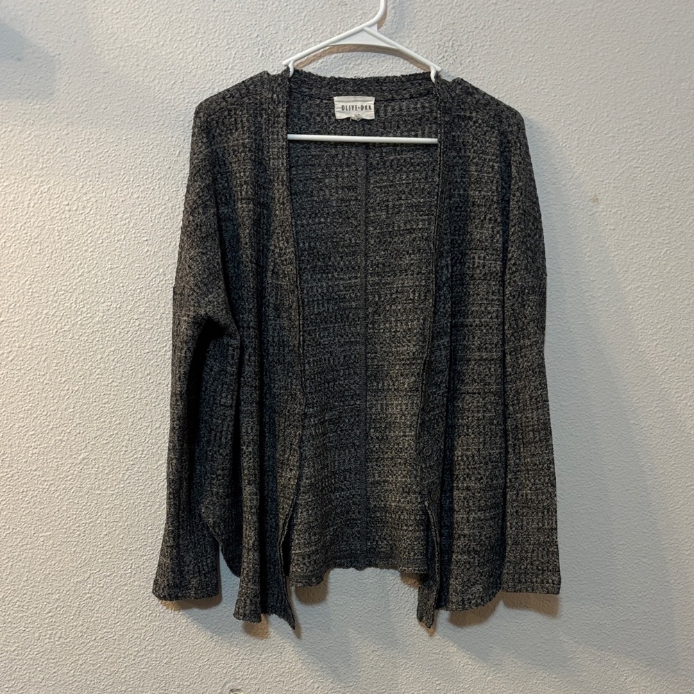 Oliver + Oak Women's Charcoal Cardigan